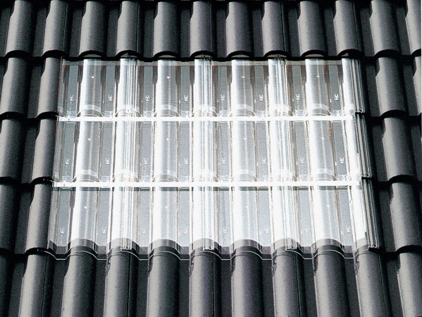 Get Plastic roof tiles from A.C. Acrylic